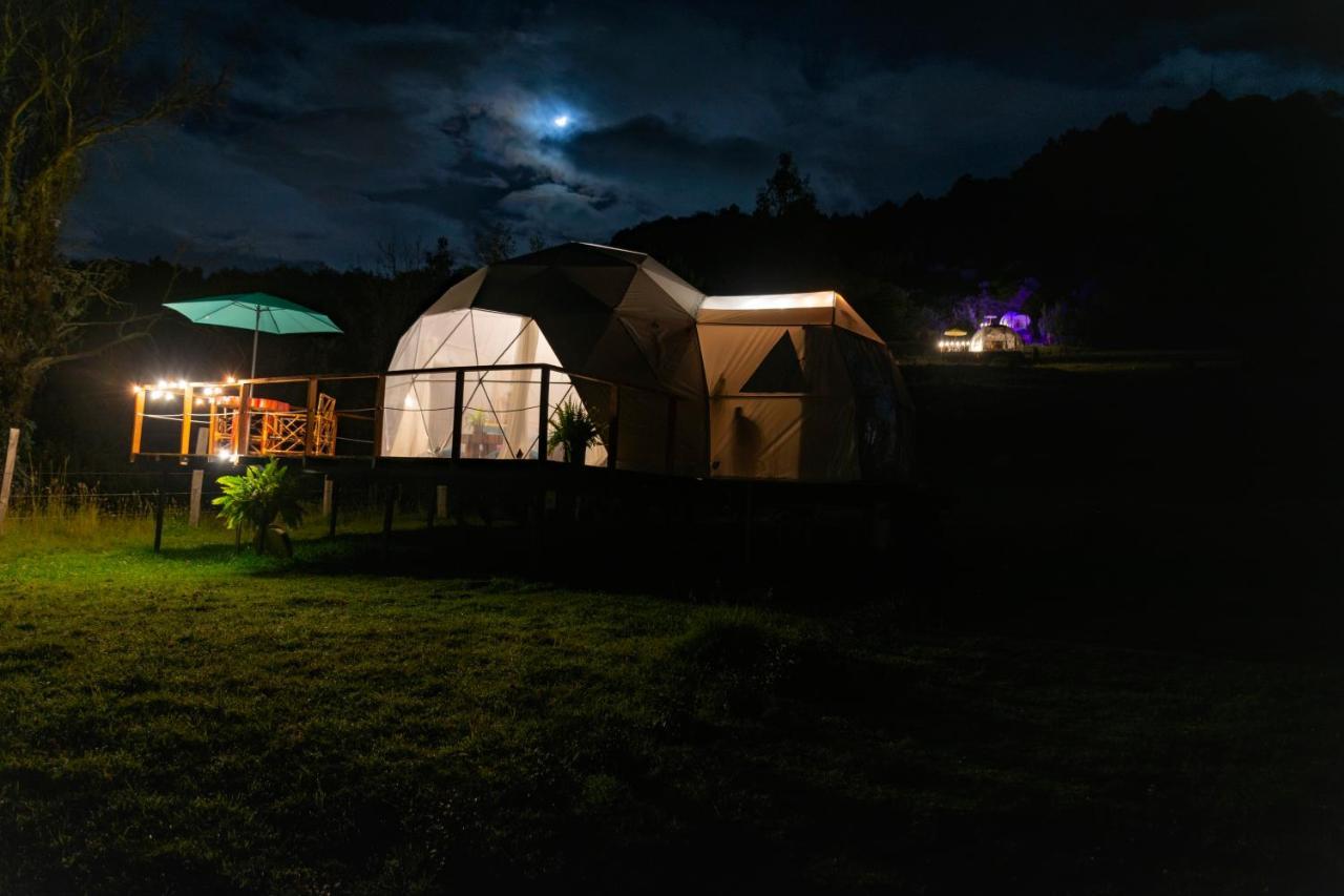 Glamping Claro De Luna Hotel Guatavita Exterior photo