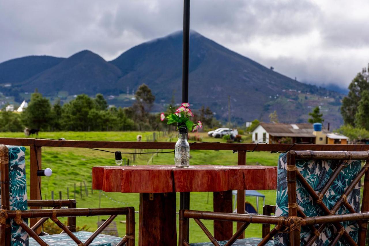 Glamping Claro De Luna Hotel Guatavita Exterior photo