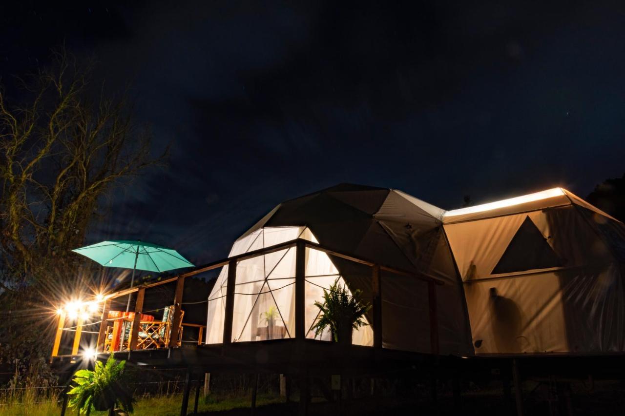 Glamping Claro De Luna Hotel Guatavita Exterior photo