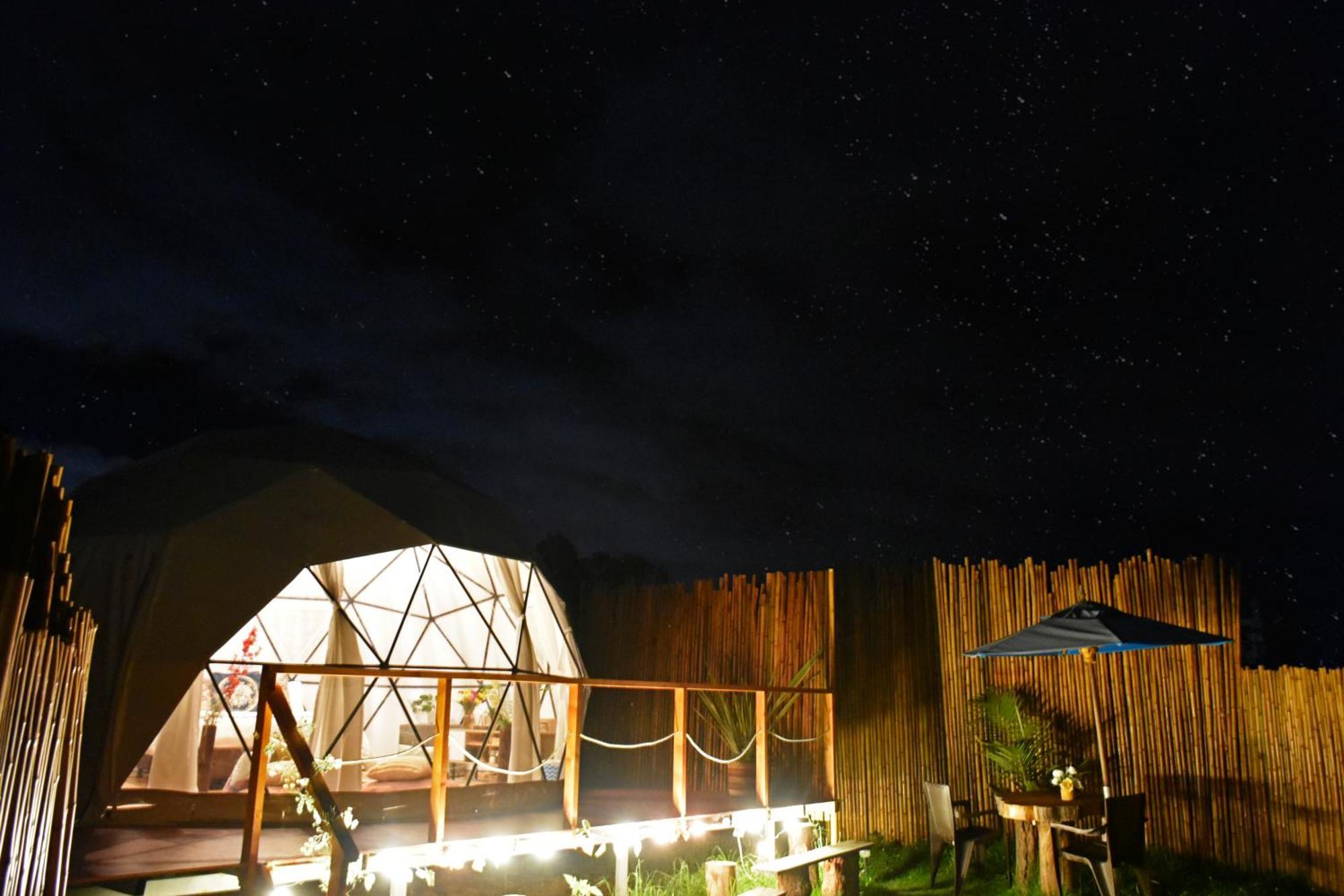 Glamping Claro De Luna Hotel Guatavita Exterior photo